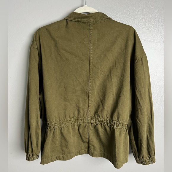 Madewell‎ Green Women Jacket- Medium - Picture 5 of 7